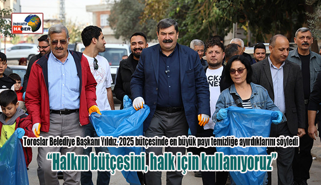 Başkan Yıldız 'Halkın bütçesini, halk için kullanıyoruz'