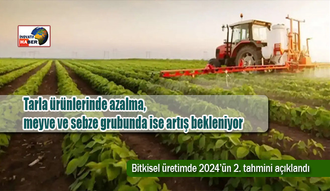 Bitkisel üretimde 2024’ün 2. tahmini açıklandı                