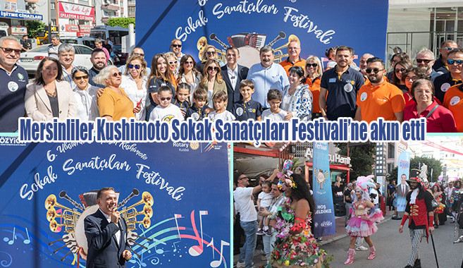 Mersinliler Kushimoto Sokak Sanatçıları Festivali’ne akın etti